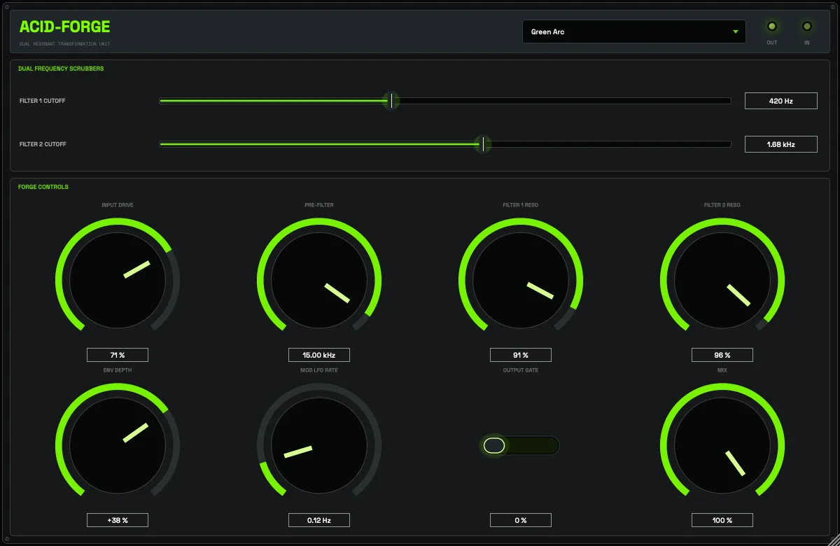 The ACID-FORGE plugin interface